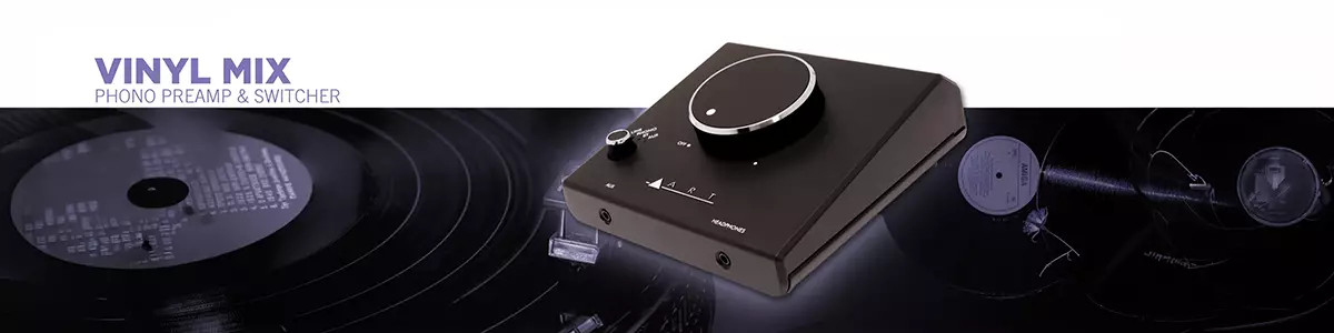 Banner 2: Nowość: ART Vinyl Mix – przedwzmacniacz gramofonowy i Bluetooth