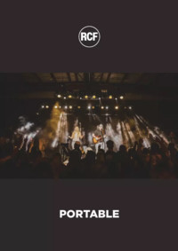 Katalog produktów: RCF Portable Catalog 2025 EN