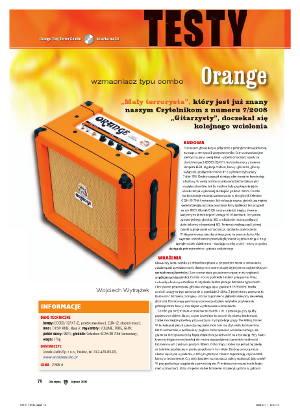 Orange Tiny Terror Combo 12" - Zdjęcie 1