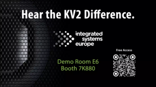 KV2 Audio debiutuje z rewolucyjnym salonem demonstracyjnym na targach ISE 2026 - Zdjęcie 1