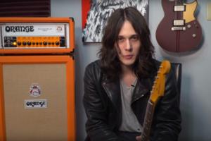 Tyler Bryant i Orange Rockerverb 100 MKIII - Zdjęcie 1