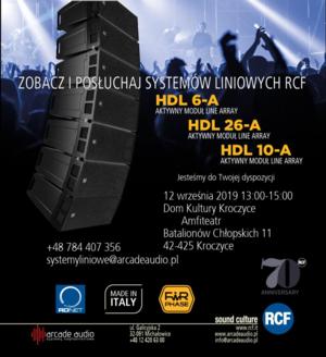 Zobacz i posłuchaj systemy liniowe RCF - Zdjęcie 1