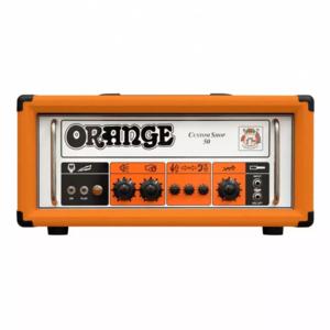 Neville Marten i Richard Barrett przyglądają się wzmacniaczowi Orange Custom Shop 50 - Zdjęcie 1