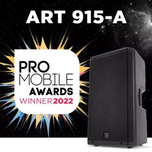 RCF ART 915-A zdobył nagrodę Pro Mobile Awards 2022 jako najlepszy produkt PA! - Zdjęcie 1