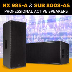 Nowość RCF NX985-A z SUB8008-A - Zdjęcie 1