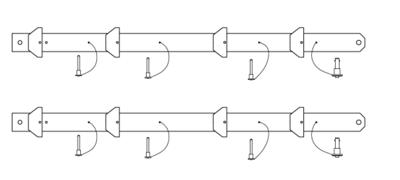 Zdjęcie produktu KV2 Audio Flybar 0003 Simple VHD Bass Arm