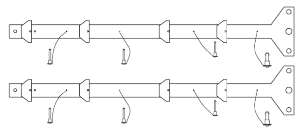 Zdjęcie 1 z 1, produktu KV2 Audio Flybar 0003 VHD Bass Arm