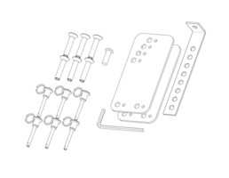 Zdjęcie KV2 Audio SL Top Bracket Quick Pins