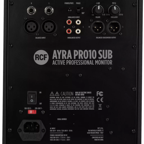 Zdjęcie 7 z 7, produktu RCF AYRA PRO10 SUB