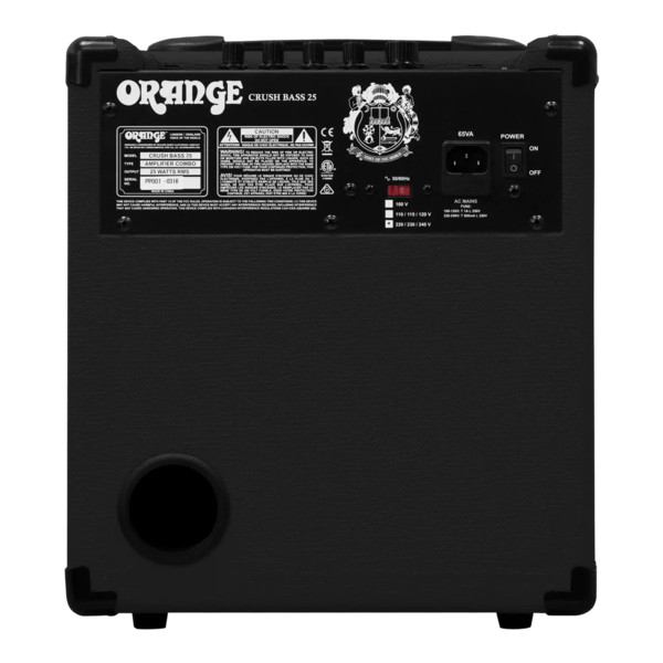 Zdjęcie 5 z 7, produktu Orange Crush Bass 25 BK