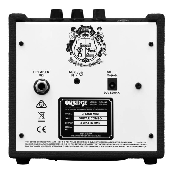 Zdjęcie 5 z 8, produktu Orange CRUSH MINI BK