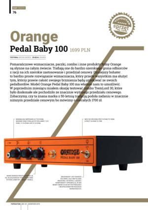 Orange Pedal Baby w Top Guitar - Zdjęcie 1