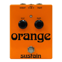 Zdjęcie Orange Sustain Pedal
