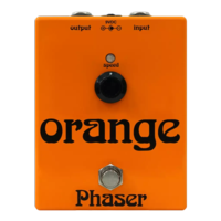 Zdjęcie Orange Phaser Pedal