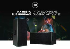 Katalog RCF NX 985-A i SUB 8008-AS PL