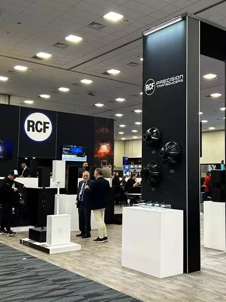 Stoisko RCF - NAAM Show 2024 - Precision Transducers