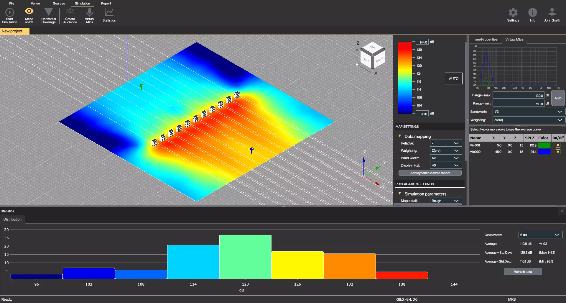 Obrazek do wpisu: RDShape – oprogramowanie RCF i TT+ Audio do symulacji akustycznej systemów nagłośnienia