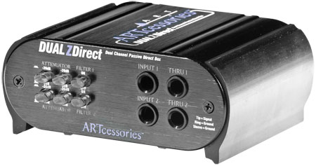 Obrazek do wpisu: ART Dual xDirect i Dual zDirect  - popularne DI-Boxy teraz w wersji dwukanałowej!!!