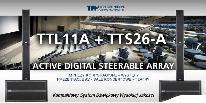 Obrazek do wpisu: Nowy RCF TTL11A jest już dostępny w sprzedaży.